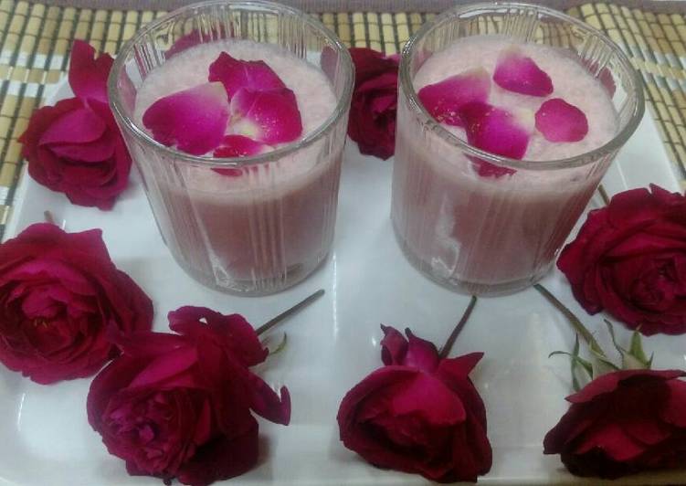 Recipe of Ultimate Rose Thandai