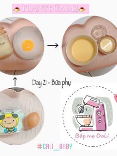Hình của món Flan sữa mẹ 🍮.