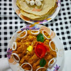 A picture of Pholmakhani Makhan masala.