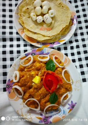 A picture of Pholmakhani Makhan masala.