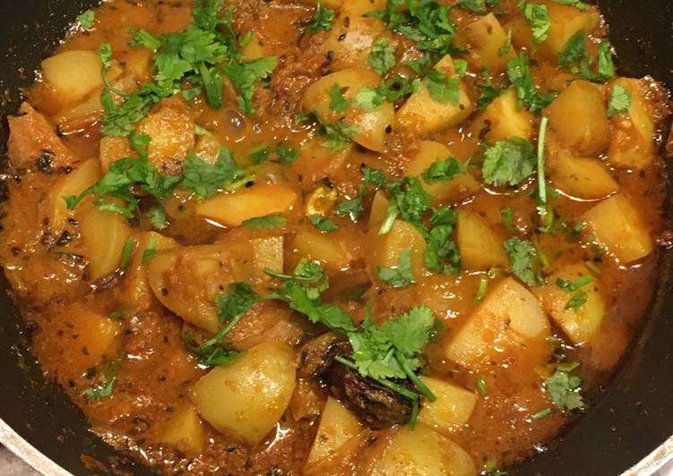 Recipe: Perfect Spicy Bombay Aloo (Potato)