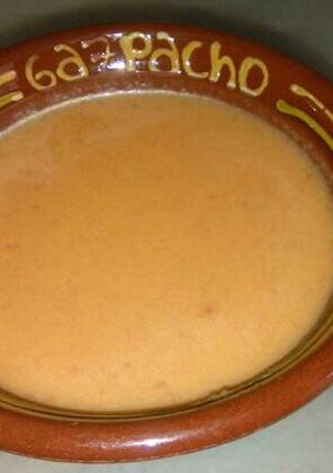 Una foto de Gazpacho andaluz