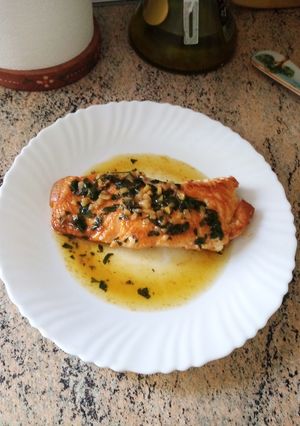 Foto principal de Salmón en salsa de mantequilla