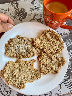 Una foto de Galletas veganas de banana (sin harina)