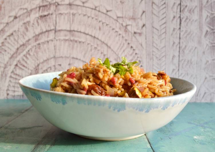 Recipe of Super Quick Homemade Moroccan Pilaf
