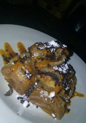 Foto resep TaPiCo(roti tawar pisang coklat)