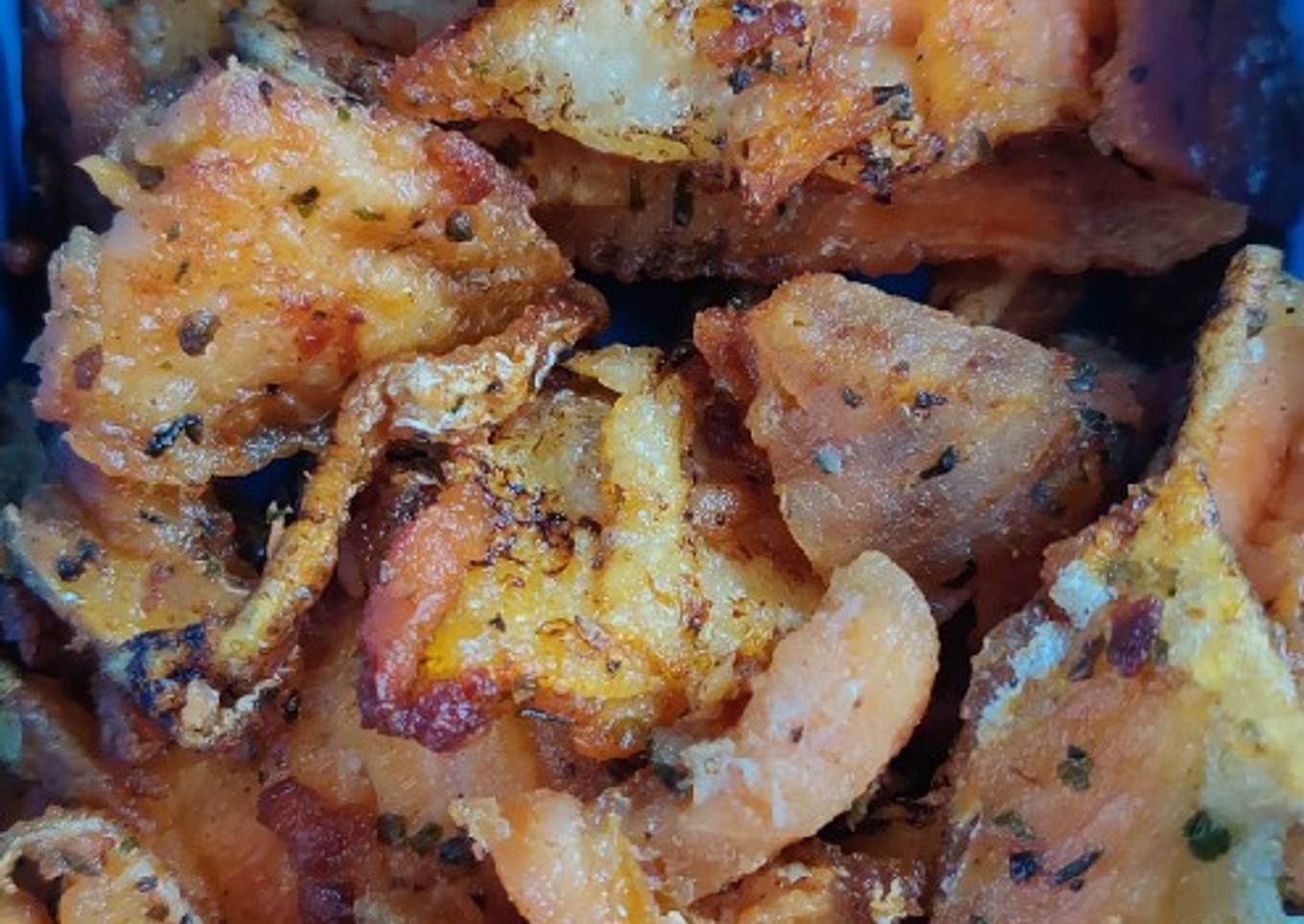 Tetelan Salmon Panggang (Diet)