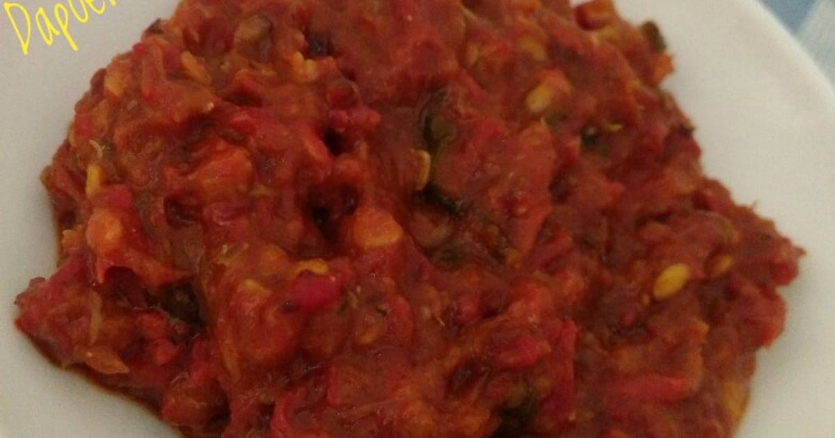 Resep 58 Sambel tomat terasi  Dapoer Budhe oleh Dapoer 