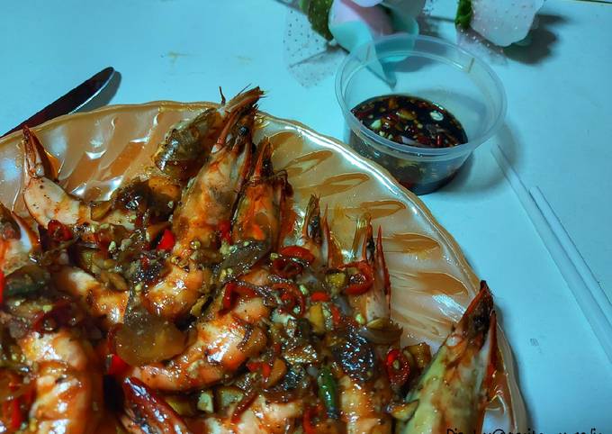 Udang Bakar Oven