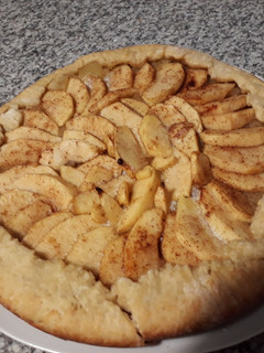 Una foto de Tarta de manzanas