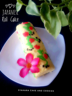 Foto resep Japanes Roll Cake Aka Bolu Gulung Kukus Jepang