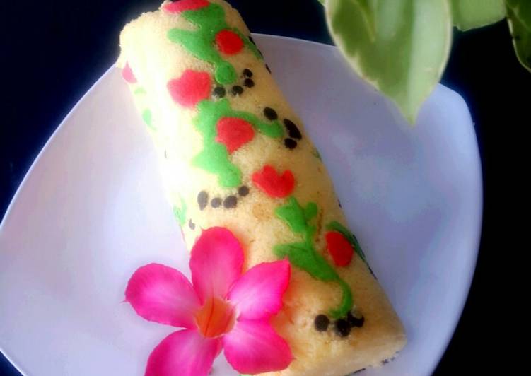 Japanes Roll Cake Aka Bolu Gulung Kukus Jepang