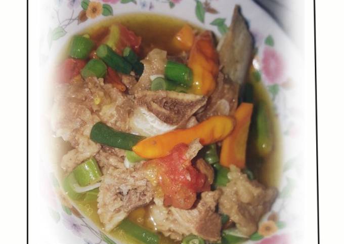 Resep: Asem- Asem Balungan Daging Sapi Simpel