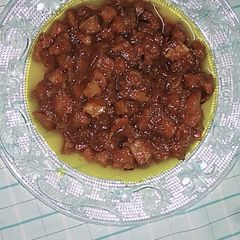 A picture of Mutton masala.
