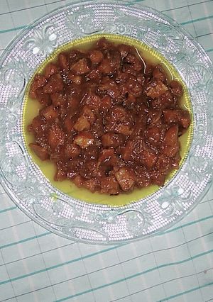 A picture of Mutton masala.