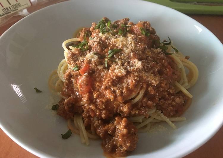 Spagetti a La Bolognesa