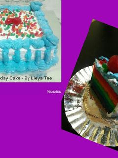 Foto resep Rainbow Cake