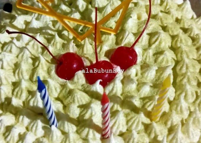 Standar Resep memasak Kue brownies ultah yang istimewa