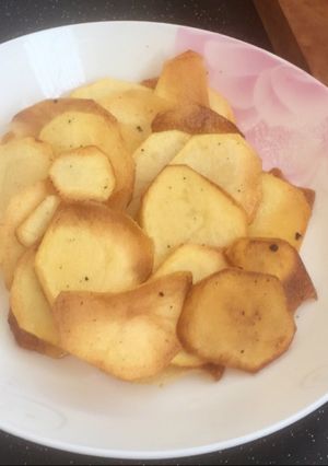 Una foto de Papas crujientes