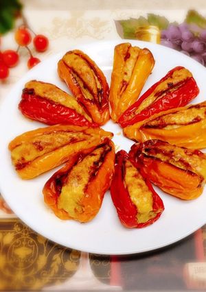 Hình của món Ớt ngọt nhồi thịt - Air Fryer.