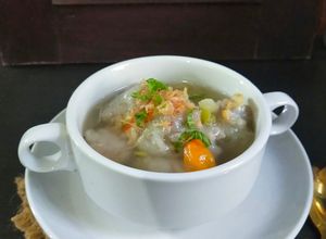 Foto resep Penthol Kriwil Jamur Tiram Berkuah