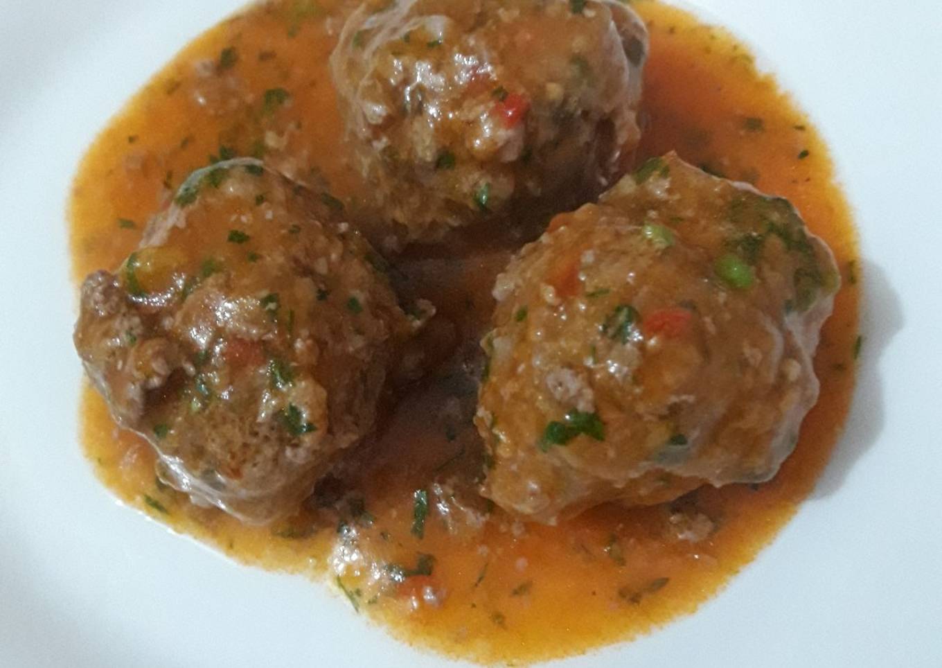 Albóndigas jugosas 🤤
