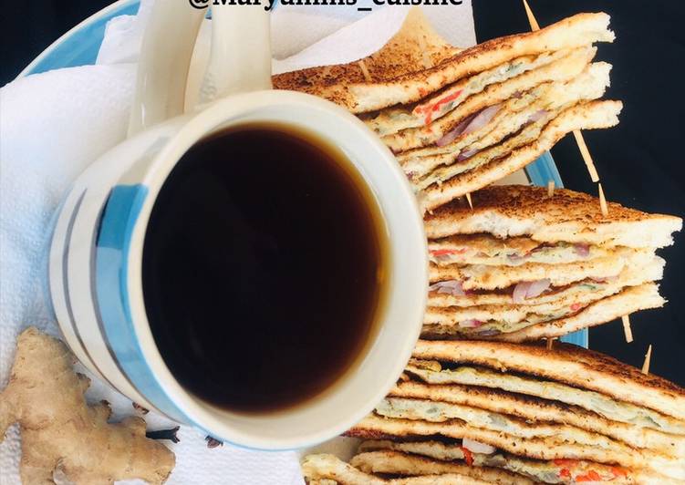 Simple Way to Make Perfect TOASTED SANDWICH by maryumms_cuisine | Easy Recipe For One
