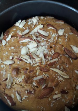 A picture of Egg free Almond Cake.