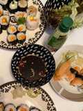 Sushis au thon moutarde piment habanero