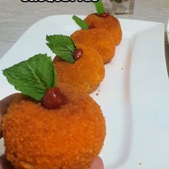 A picture of Potato cheese croquettes.