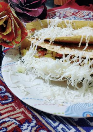 पापड़ टकोस(papad takos recipe in hindi) रेसिपी मुख्य फोटो
