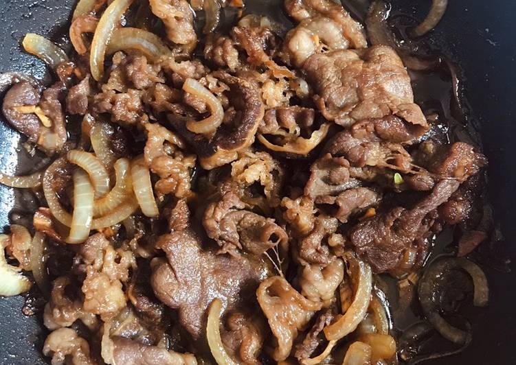 Resep Yoshinoya ala ala Anti Gagal