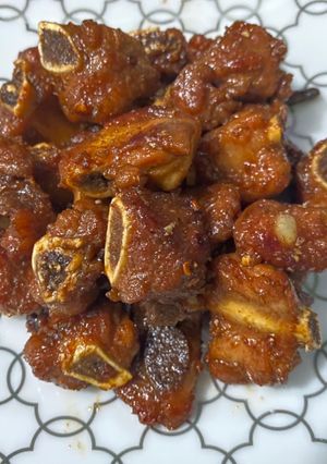 รูปของ ซี่โครงหมูผัดหวาน🐖🐷🐽