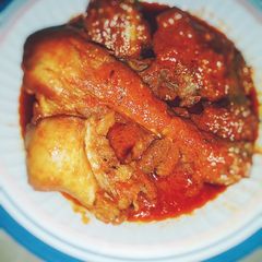Chicken stew A picture of Chicken stew.