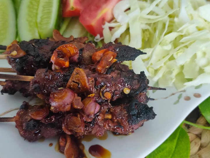 Resep: Sate Daging Sapi (Maranggi) Yang Sederhana