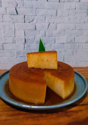 Foto resep Puding Roti Tawar Karamel