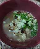 Menudo de panza de res y hueso blanco de res