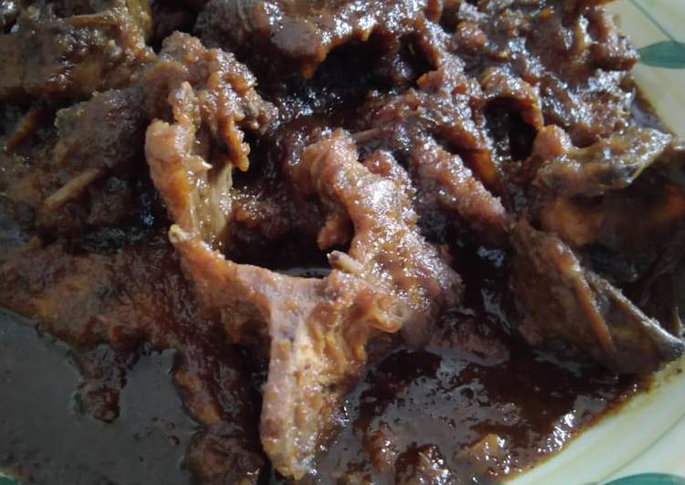 Tulangan Ayam Bumbu Kacang