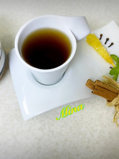 عکسی از دستور دمنوش نعنا و زنجبیل