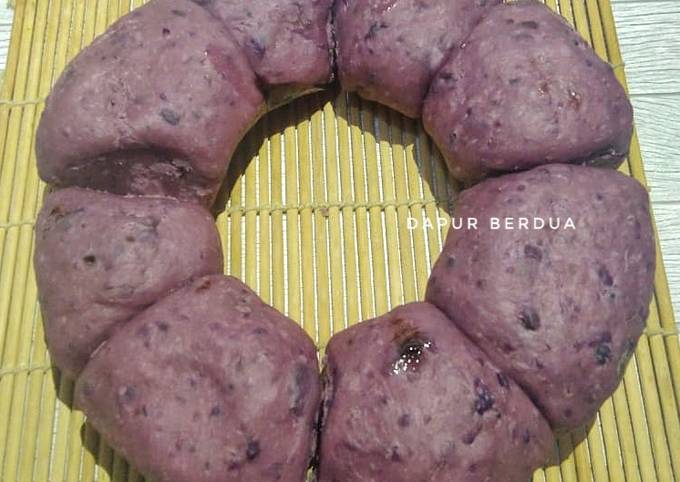 Roti Kukus Ubi Ungu