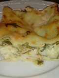 Lasagna rucola e salmone