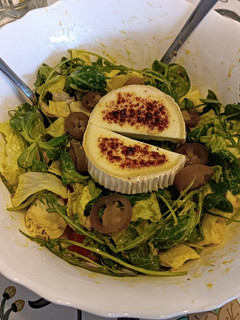 Una foto de Ensalada con vinagreta especial