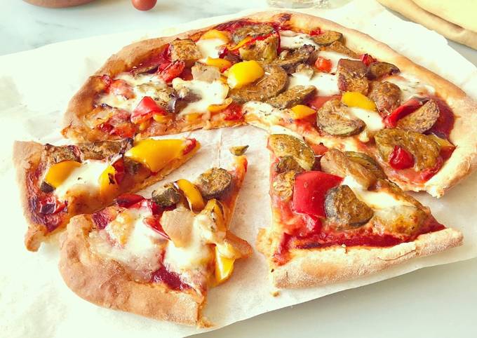 Méthode simple pour Préparer Rapide Veggie pizza