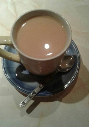 A picture of Glen tea with Long life milk.