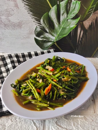 Langkah Mudah untuk Membikin Resep Cah Kangkung Saus Tiram yang Bikin Ngiler Anti Ribet, Bisa Manjain Lidah