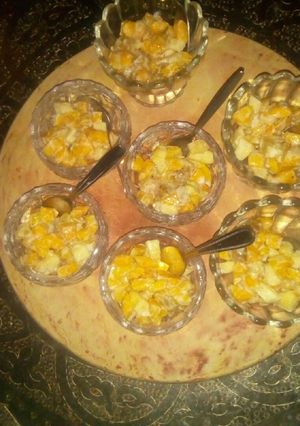صورة لوصفة سلاطة الفواكه