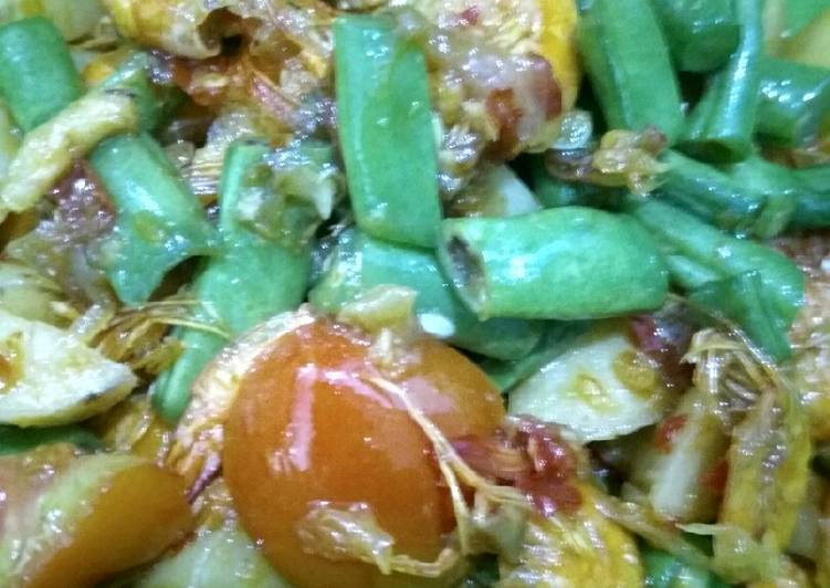 Trio (Kacang panjang udang kentang)