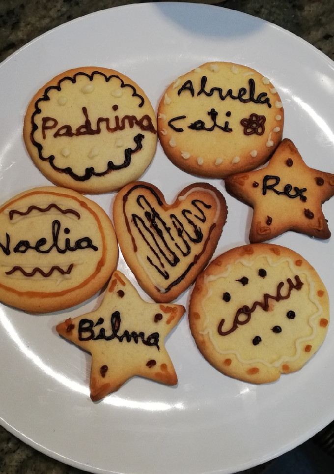 Una foto de Galletitas navideñas