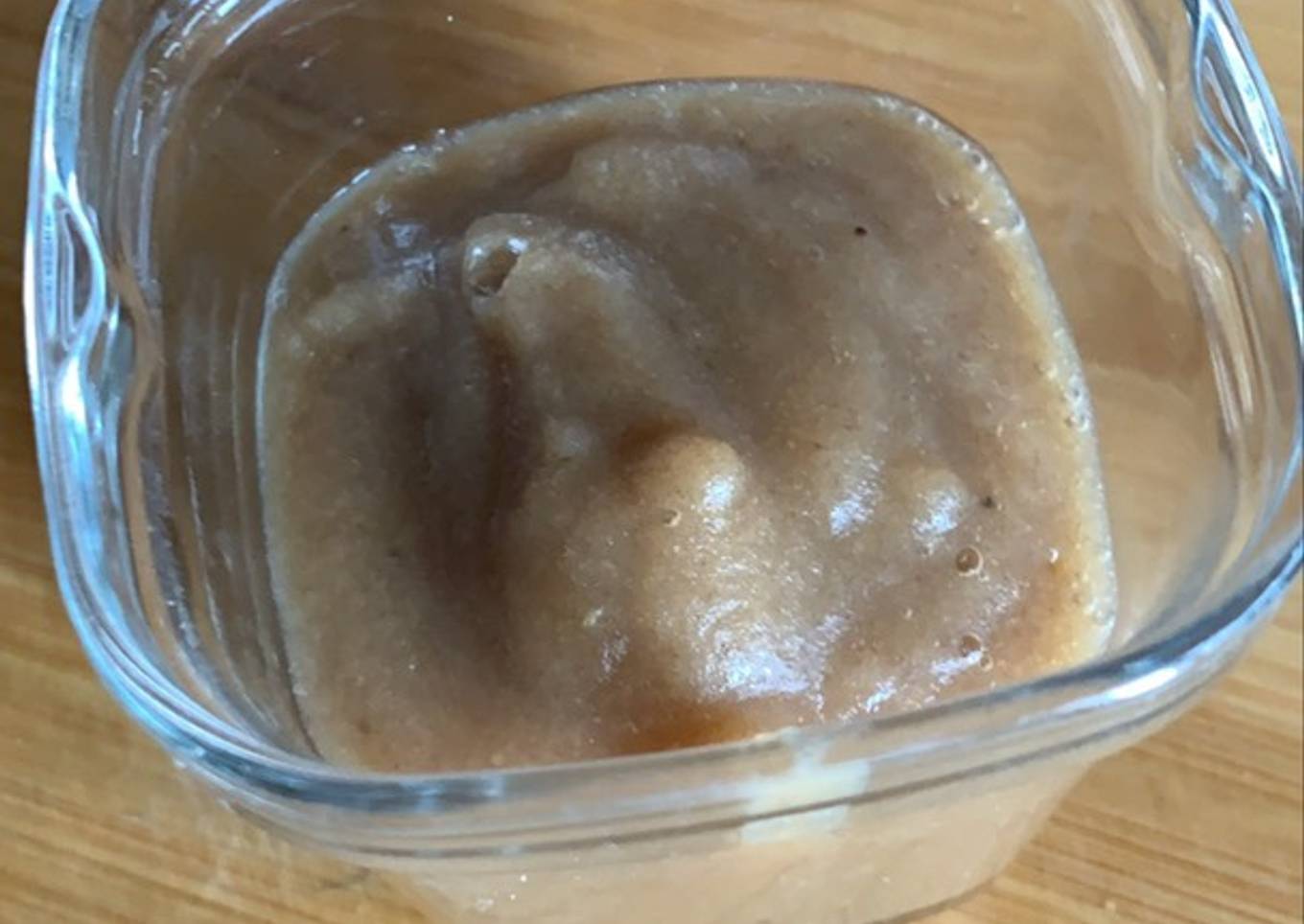 Compote pomme banane miel au Thermomix