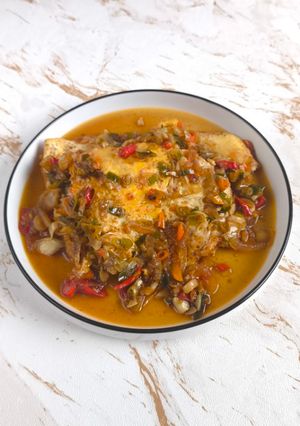 Foto resep Telur Ceplok Saus Tiram